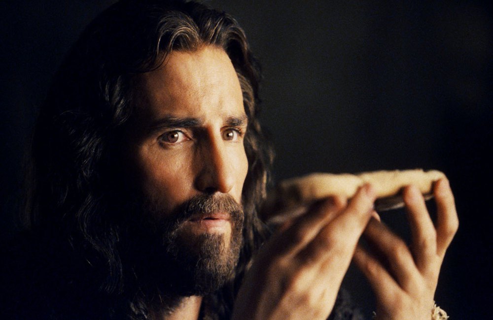 Ісус (Джим Кевізел) у фільмі Мела Гібсона 'Страсті Христові'