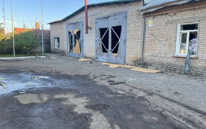 Росіяни обстріляли будівлю пожежно-рятувальної частини в Оріхові