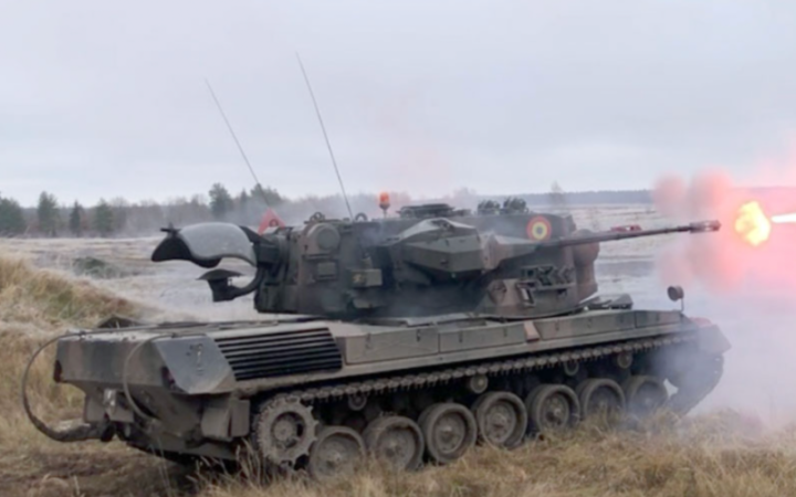Шольц пообіцяв надати Україні більше зенітних танків Gepard