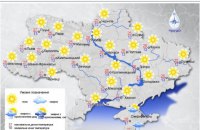 В Україні сьогодні буде без опадів, температура до +28