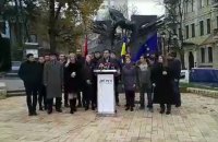 Саакашвили решил искать защиты от депортации в палаточном городке у Рады (обновлено) 