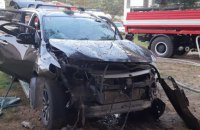 На базе отдыха во Львовской области взорвался автомобиль, погиб один человек