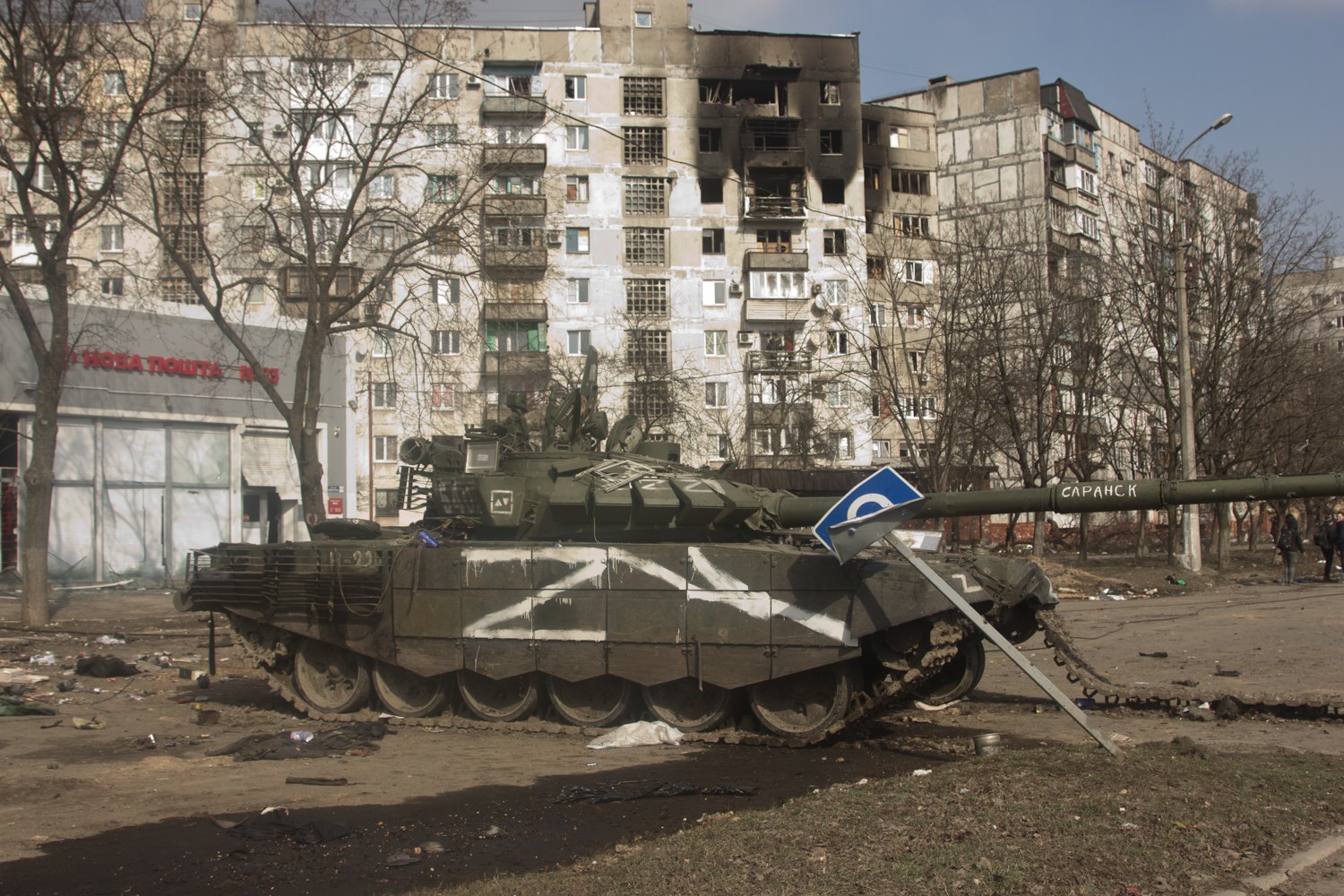 Зруйнований Маріуполь