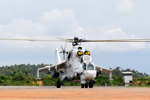 Українські миротворці завдали повітряного удару по бойовиках у ДР Конго
