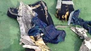 Минобороны Египта распространило фото обломков пропавшего A320