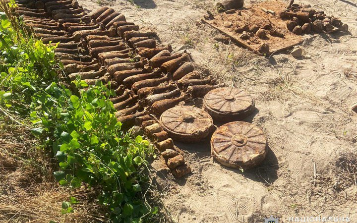 У Житомирі жінка знайшла на присадибній ділянці арсенал зброї часів Другої світової війни