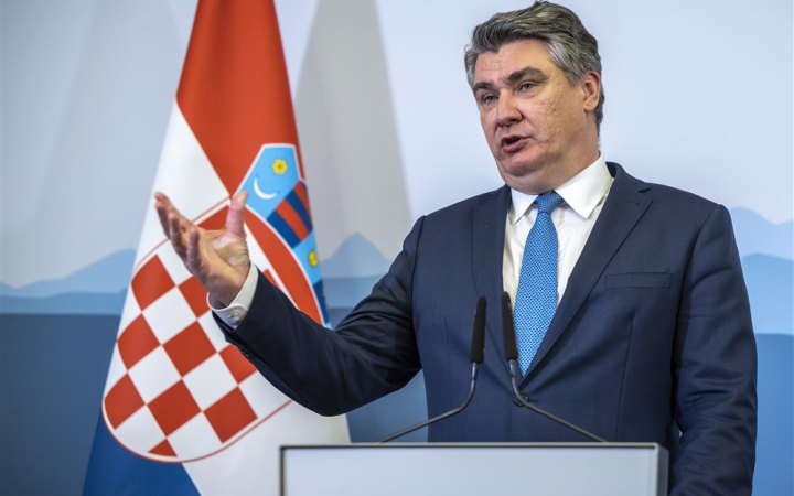 Президент Хорватії заявив, що “Крим більше ніколи не буде частиною України”
