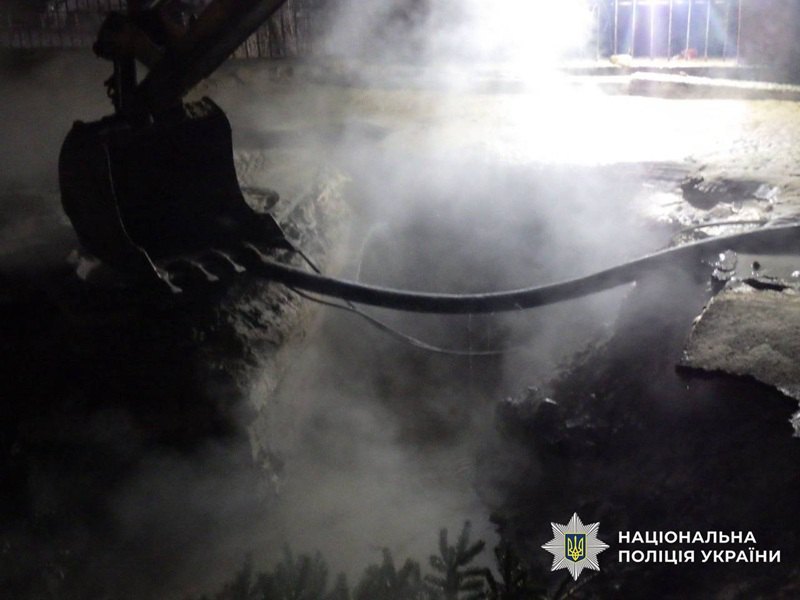 Київ, прорив труби 