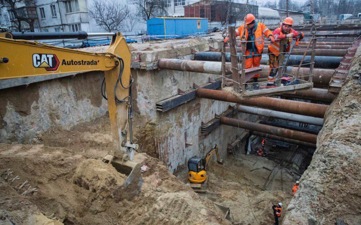 Метро на Виноградар: Кличко заявив, що завершення робіт на станції «Мостицька» передбачене в 2026 році