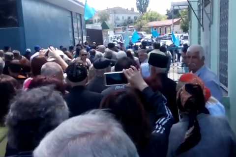 В оккупированном Бахчисарае почтили память жертв депортации крымских татар