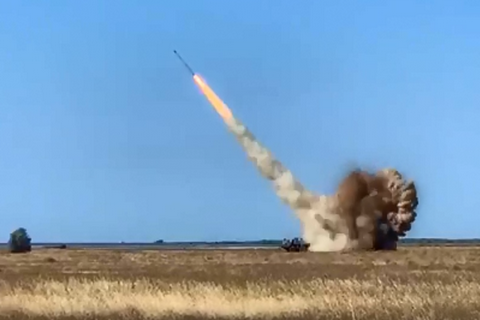 В Одеській області провели випробування ракети "Вільха" з підвищеною дальністю
