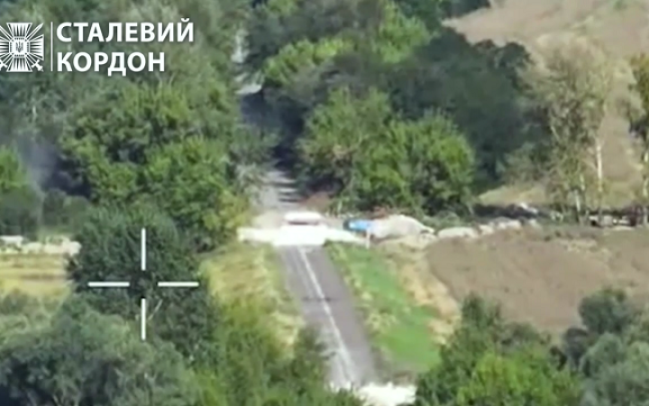 Бригада "Сталевий кордон" показала, як атакувала позиції окупантів