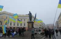 Одесские евромайдановцы отбили нападение сепаратистов, те вернулись с подкреплением
