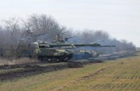 Танкові резерви й артилерія ЗСУ відпрацювали маневри на адмінмежі з Кримом
