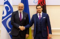 Україна і Албанія мають намір домовитися про зону вільної торгівлі