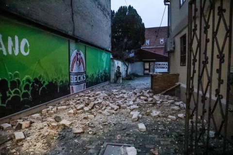 В Хорватії стався потужний землетрус