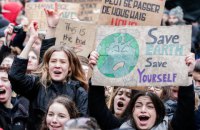 У Брюсселі близько 70 тисяч людей вимагають посилити боротьбу з глобальним потеплінням