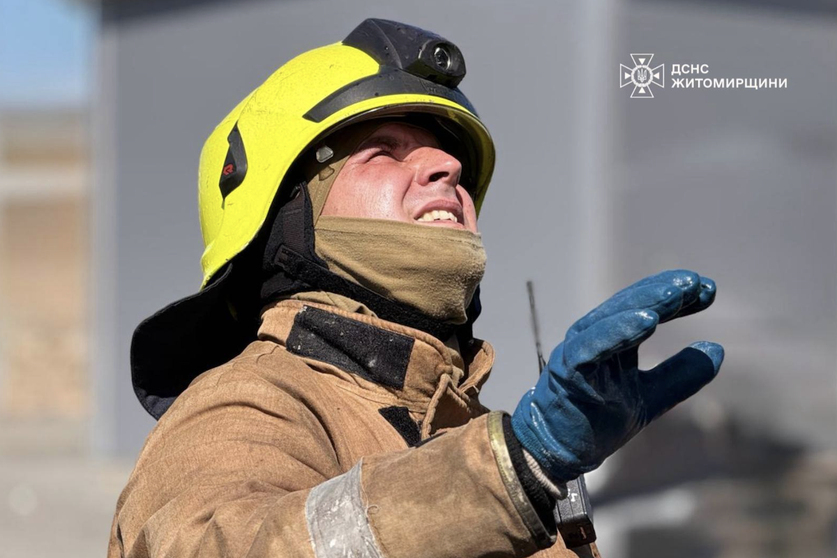 Ліквідація наслідків ударів по Житомирській області
