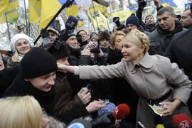 Тимошенко зовет всех на Софийскую площадь