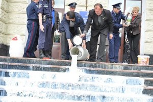 Волинські селяни перекрили міжнародну трасу