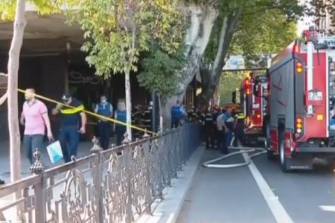 В центре Тбилиси прогремел взрыв, есть погибший и пострадавшие