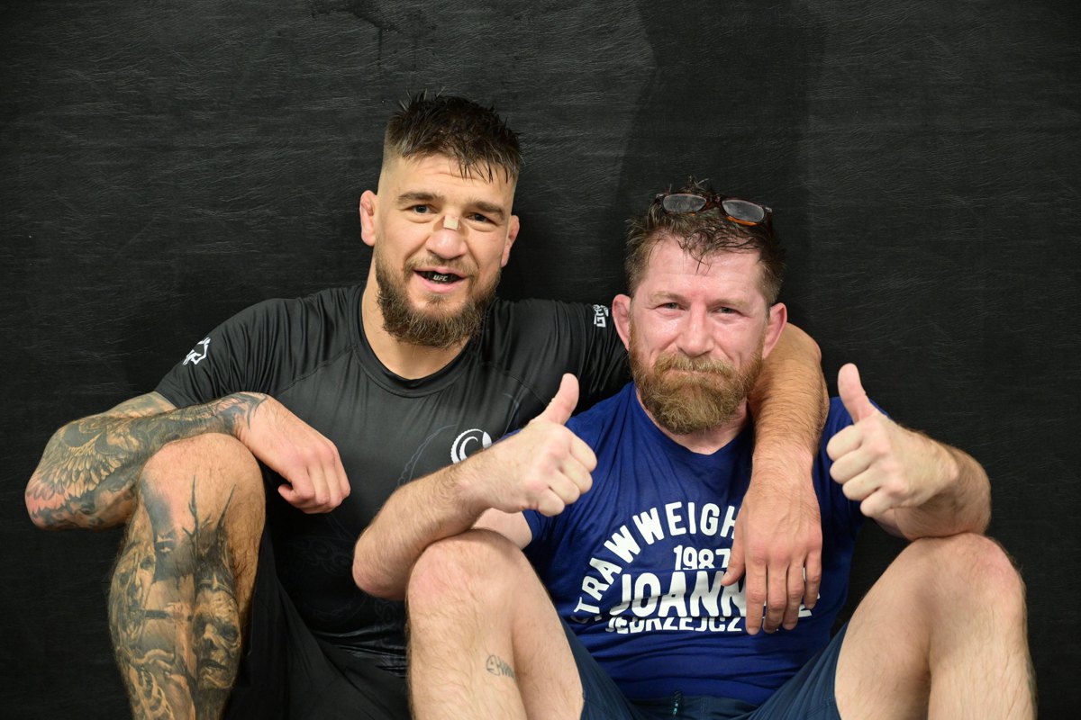 Ярослав Амосов з тренером