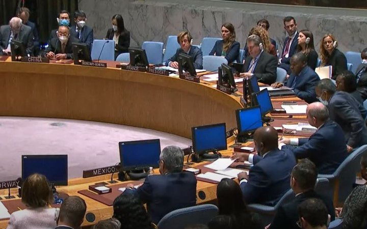 Радбез ООН збереться на вимогу України і партнерів-членів з приводу російських обстрілів