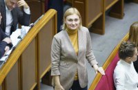 Евгения Кравчук: "Сегодня Рада будет заседать до позднего вечера"
