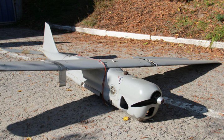 На Київщині знайшли російський дрон-розвідник