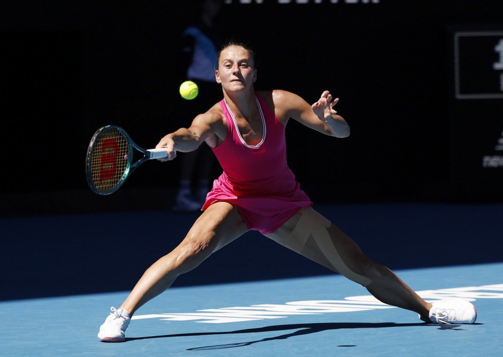 Марта Костюк під час гри