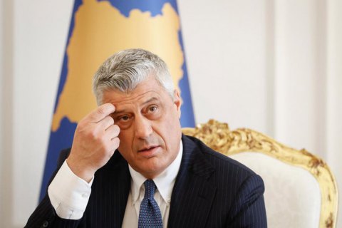 Президент Косово подал в отставку после обвинения в военных преступлениях