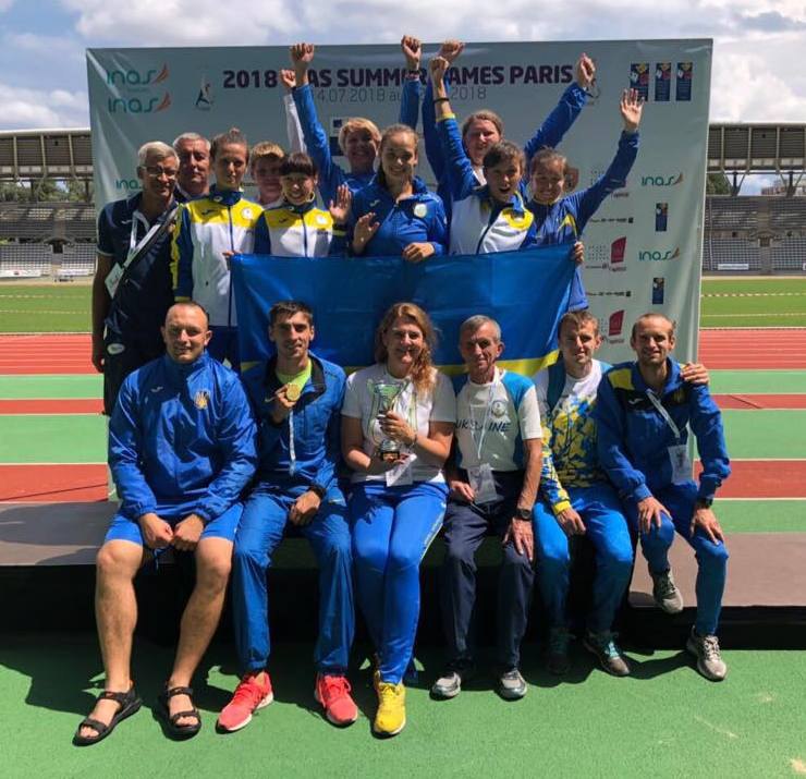 Паралимпийская сборная Украины в Париже