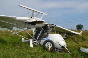 В Ростовской области разбился самодельный самолет, пилот погиб