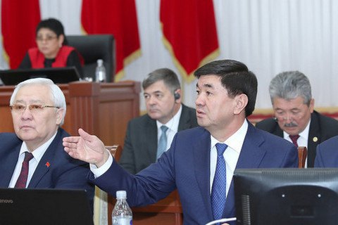 В Кыргызстане утвердили новое правительство