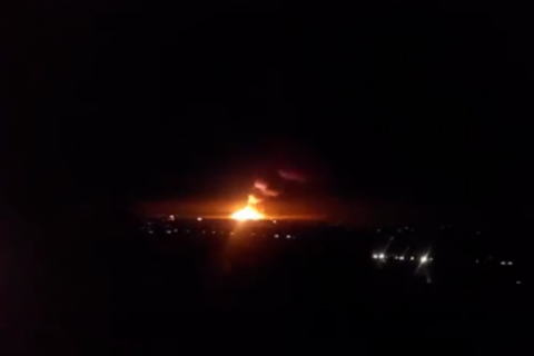 В районе Опытного близ Донецка взорвался склад боеприпасов боевиков
