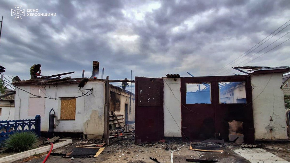 Удар по будівлі рятувальників
