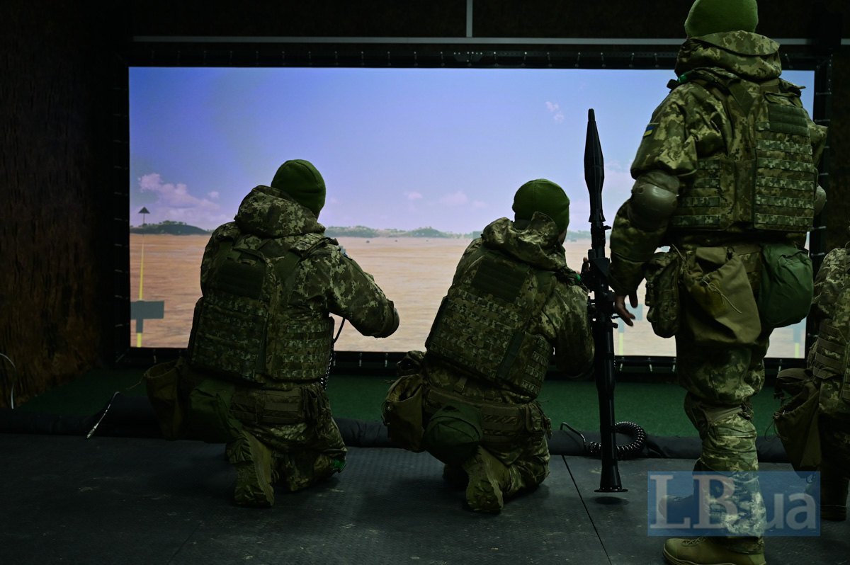 Лазерний тир на базі одного з навчальних центрів 