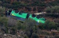 В Ізраїлі автобус упав із 70-метрового обриву, є жертви