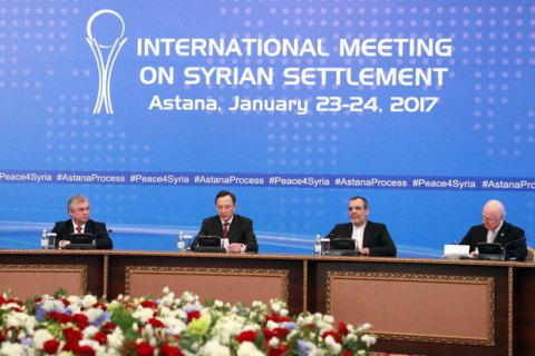 Переговори з приводу Сирії в Астані завершилися безрезультатно
