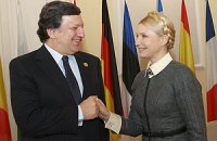 Тимошенко призвала Баррозу ускорить подписание Соглашения об Ассоциации с ЕС