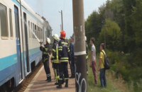 У Черкаській області під час руху загорівся вагон дизель-поїзда