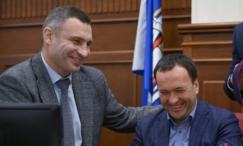 Віталій Кличко і Петро Пантелєєв