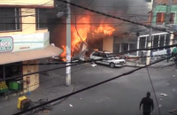 В столице Колумбии упал самолет