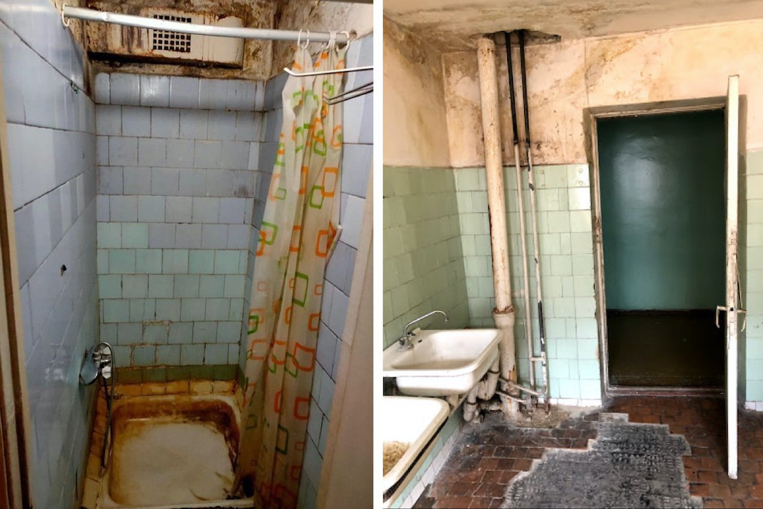 Гуртожиток №11 Національного авіаційного університету, який не ремонтувався 35 років. 