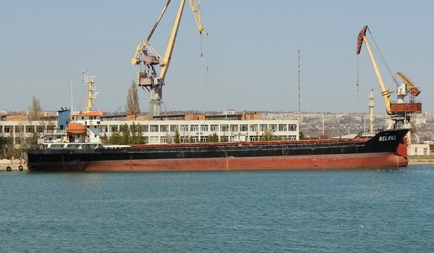 Melwill в Керчи 3 апреля 2014 года, фото с shipspotting.com, фотограф vovashap