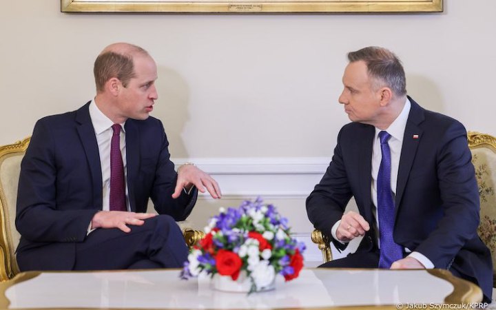 Дуда обговорив із принцом Уельським гуманітарну допомогу Україні