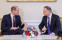 Дуда обговорив із принцом Уельським гуманітарну допомогу Україні