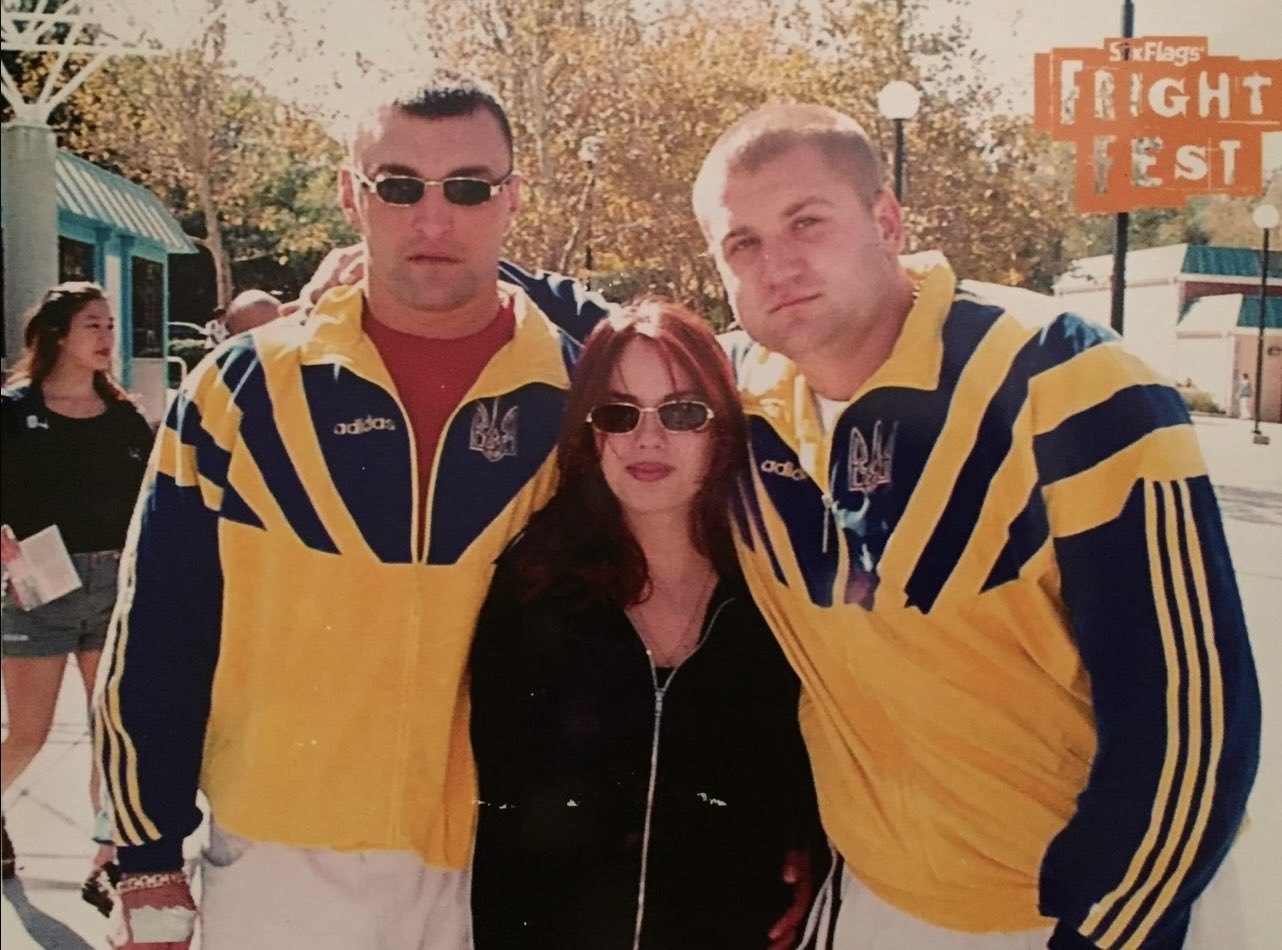 Олег Прудіус (ліворуч)