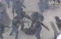 Во время атаки "Беркута" задержаны минимум 40 человек