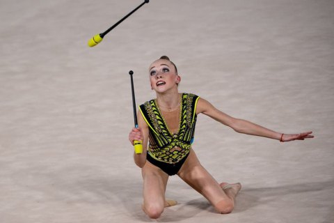 Кристина Пограничная стала второй в гимнастическом многоборье на юношеской Олимпиаде-2018